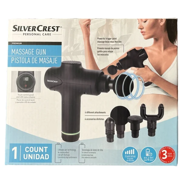 Pistola SilverCrest 2 Pistola percusión Profesional Silver Crest